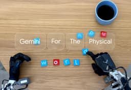 Google lanza Gemini Robotics: IA que trasciende la pantalla y actúa en el mundo real.