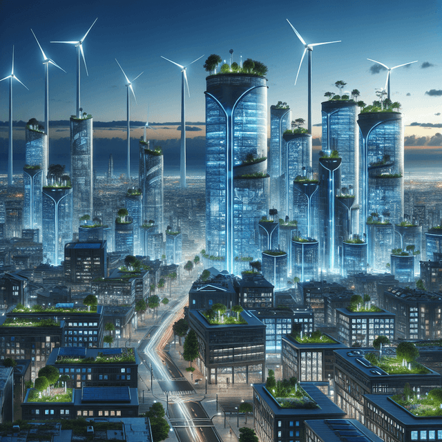 Revolucionando Ciudades: Ventanas Solares y Edificios Sostenibles