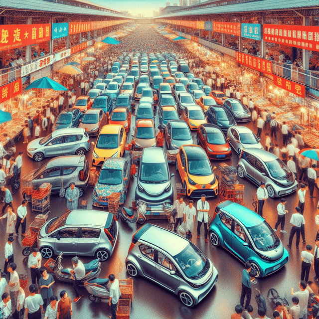 China Revoluciona el Mercado: Autos Eléctricos a Precio de Ganga