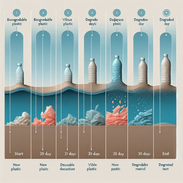 Plásticos Biodegradables: Descomposición en 30 Días